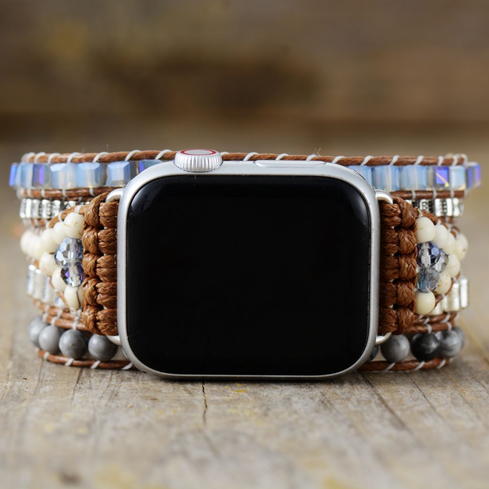 Ocean Blue Design Apple Watch Band