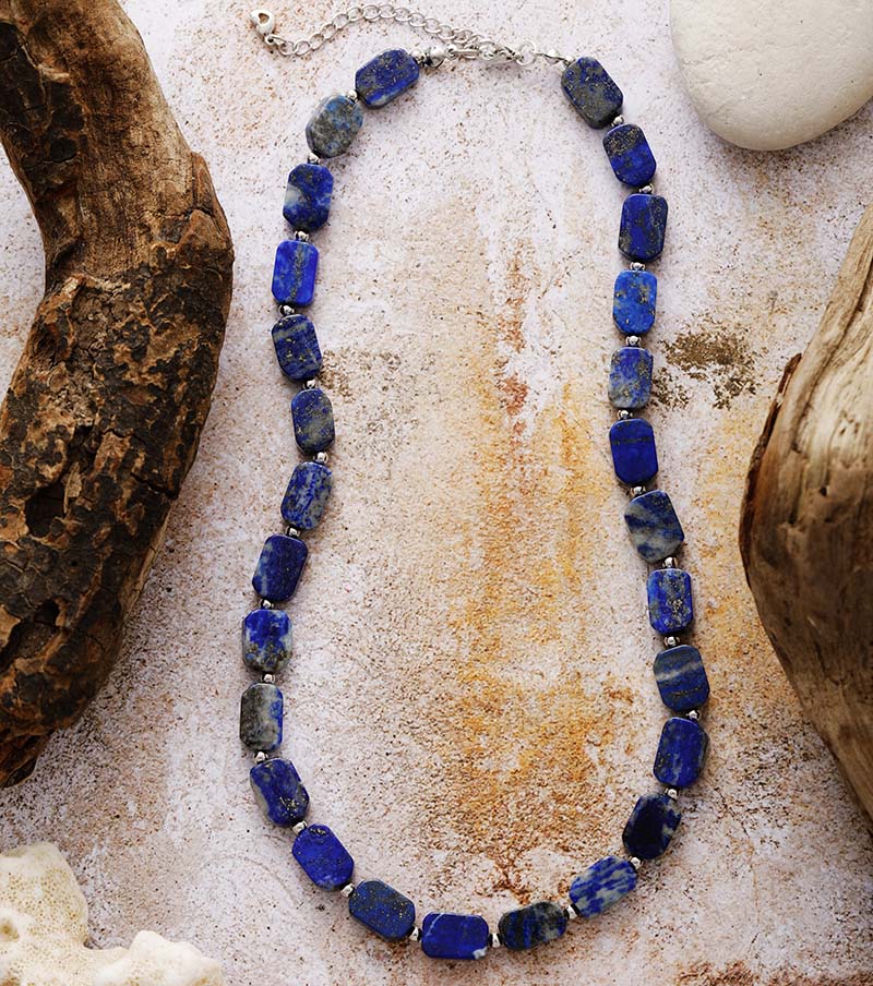 Aura Natural Stone Necklace