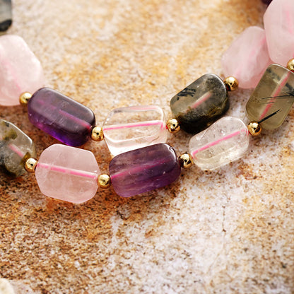 Aura Natural Stone Necklace