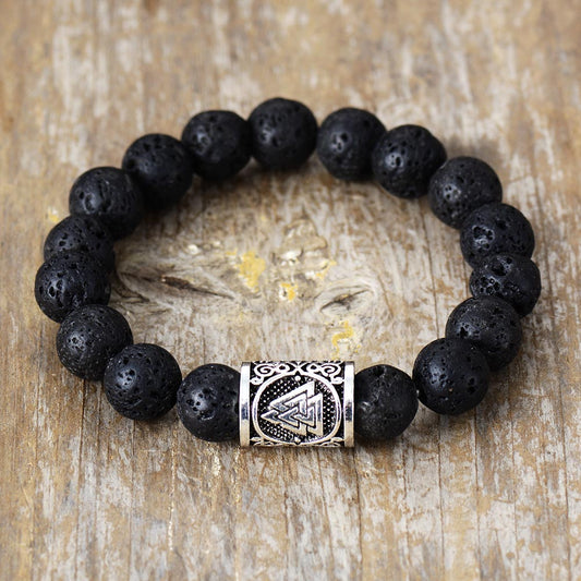 Lava Stone Spiritual Bracelet