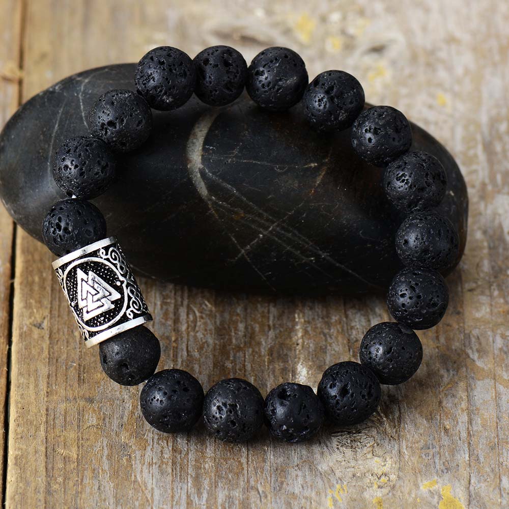 Lava Stone Spiritual Bracelet