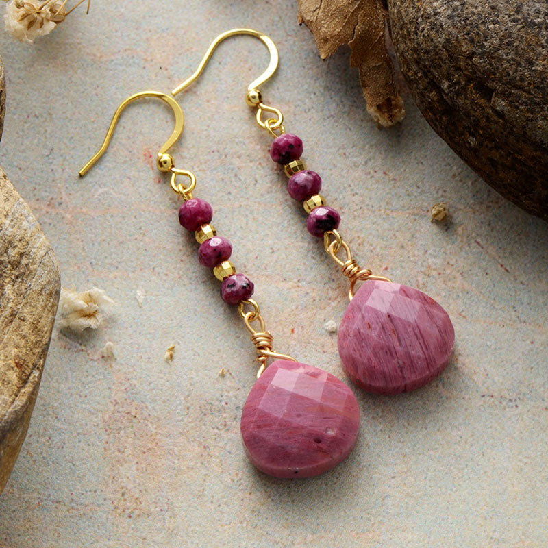 Amethyst Sparkle Earring