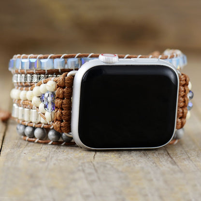 Ocean Blue Design Apple Watch Band