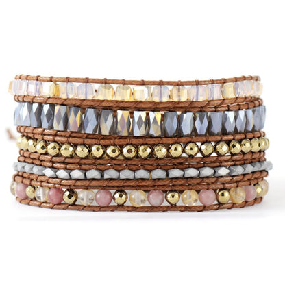 Gorgeous Gemstone Wrap Bracelet