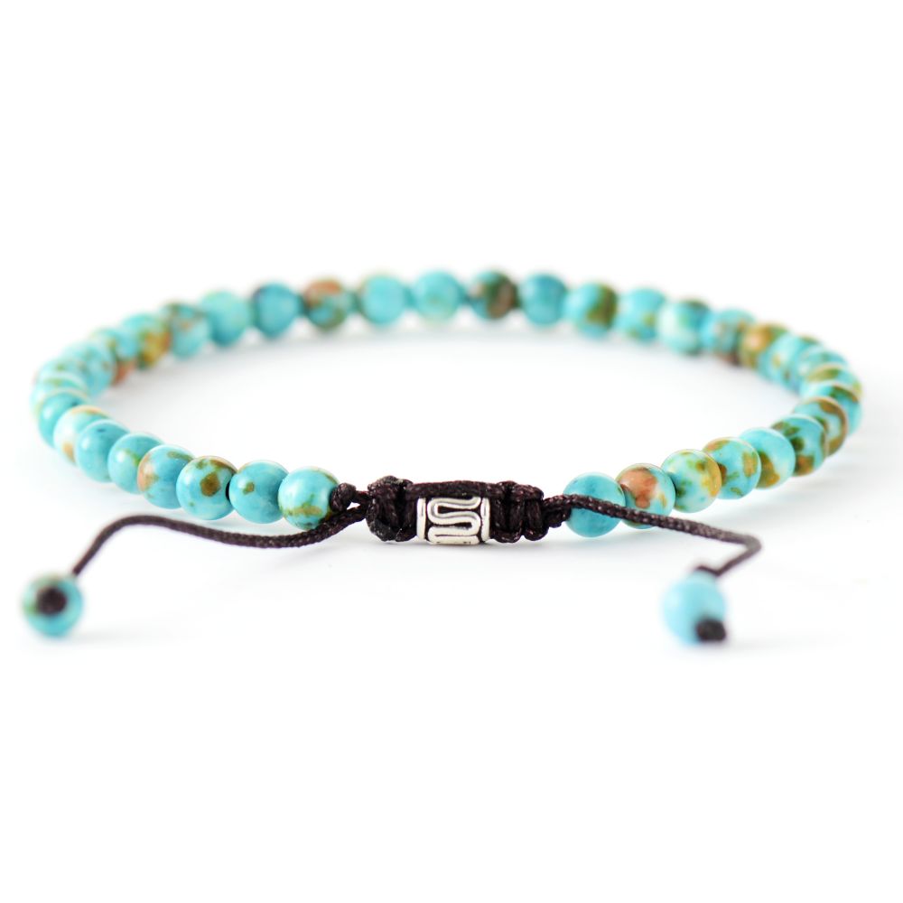 Colorful Jade Beaded Bracelet