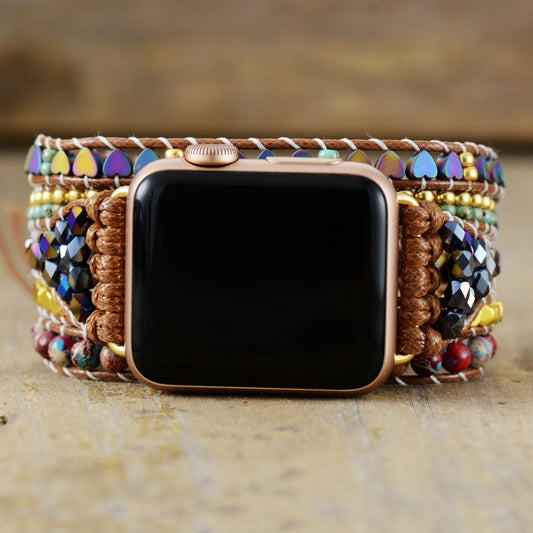 Little Heart Bead Apple Watchband