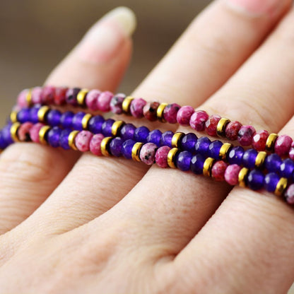 Dyed Jade Bracelet