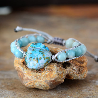 Chunky Blue Bracelet