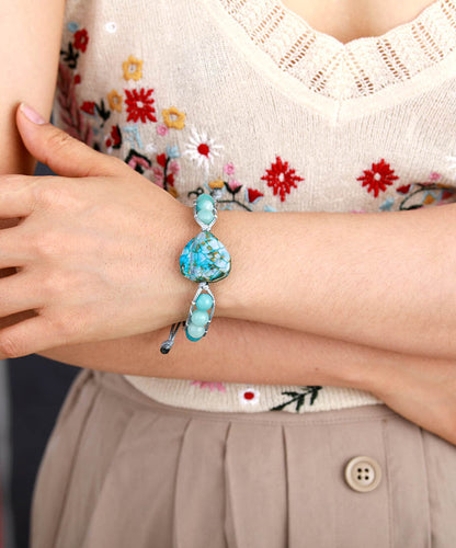 Chunky Blue Bracelet