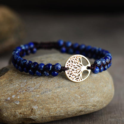 4mm blue bracelet | Musegem