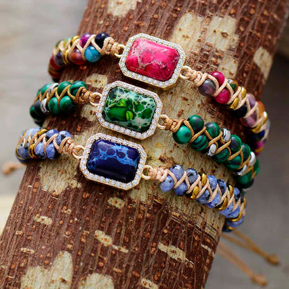 Geometric Charm Bracelet