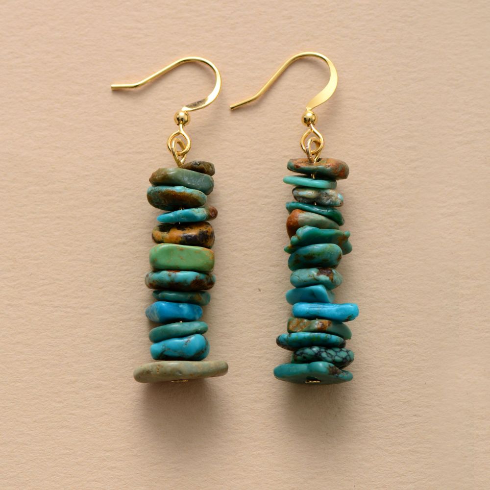 Hyperbole Natural Stone Earring