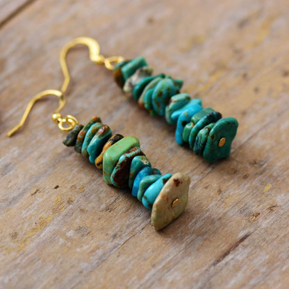 Hyperbole Natural Stone Earring