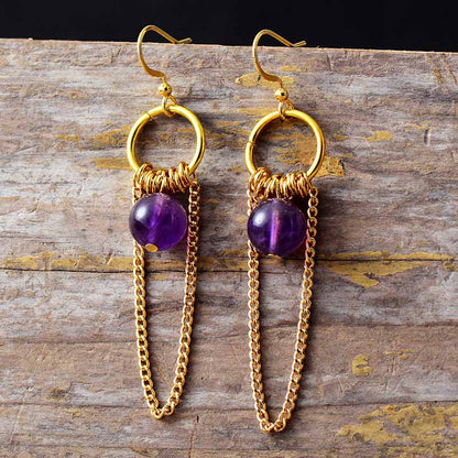 Delicate Tassels Gothic Earring