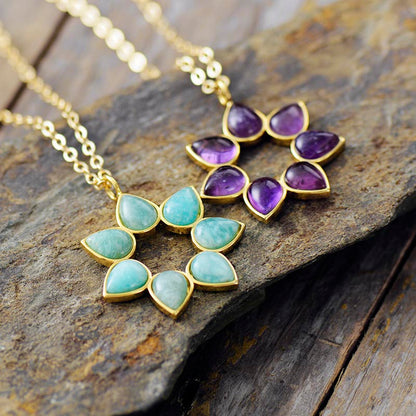 Flower Pendant Necklace