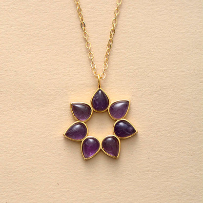 Flower Pendant Necklace