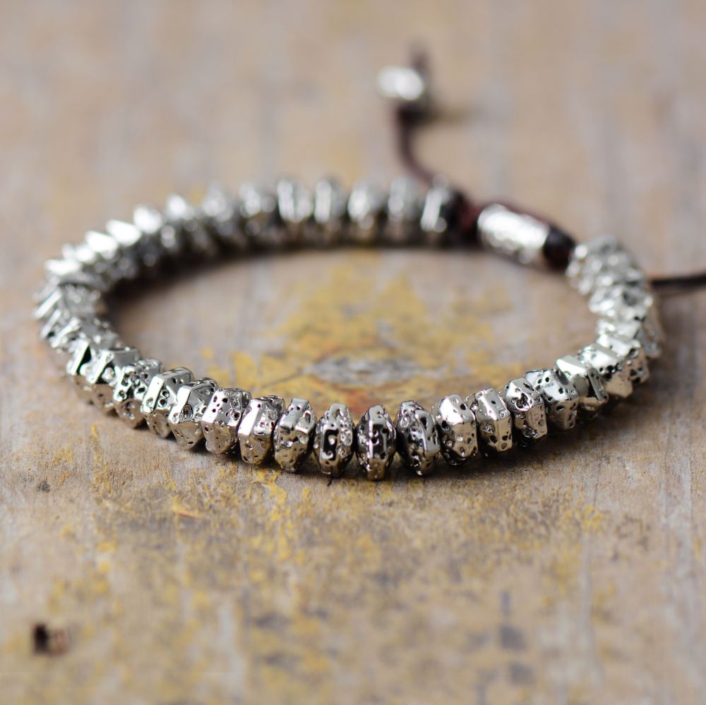 Metal Beads Handmade Energy Bracelet