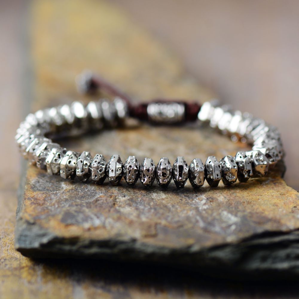 Metal Beads Handmade Energy Bracelet