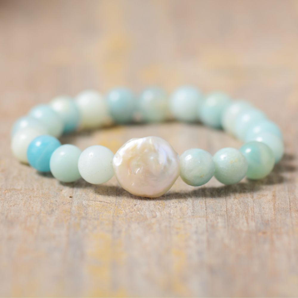 Amazonite beads