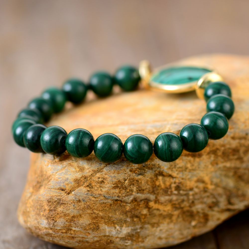 Gorgeous Malachite Bracelet