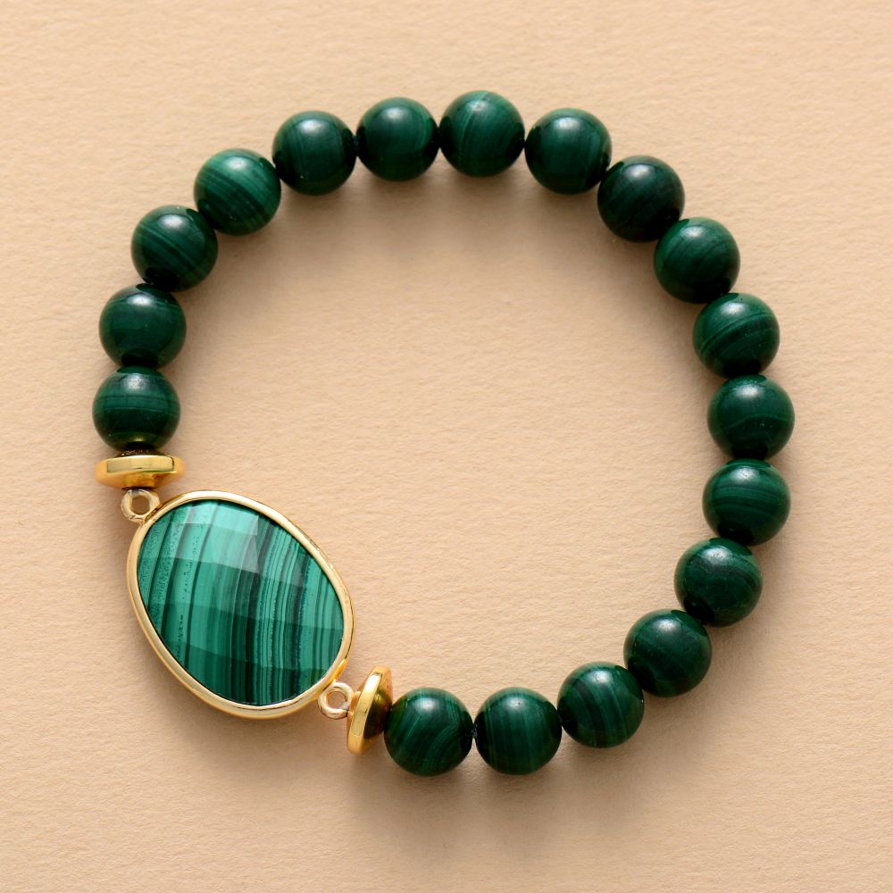 Gorgeous Malachite Bracelet