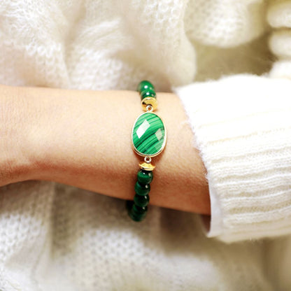 Gorgeous Malachite Bracelet