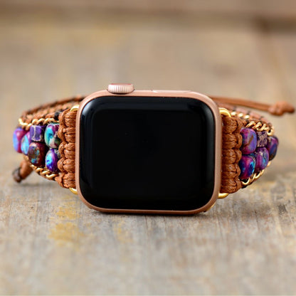 Chakra Beaded Apple Watchband