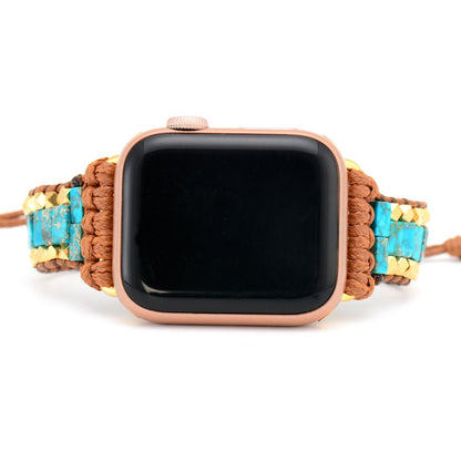 Multi-color Jasper Apple Watch Strap