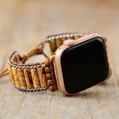 Picture Jasper Apple Watch Strap