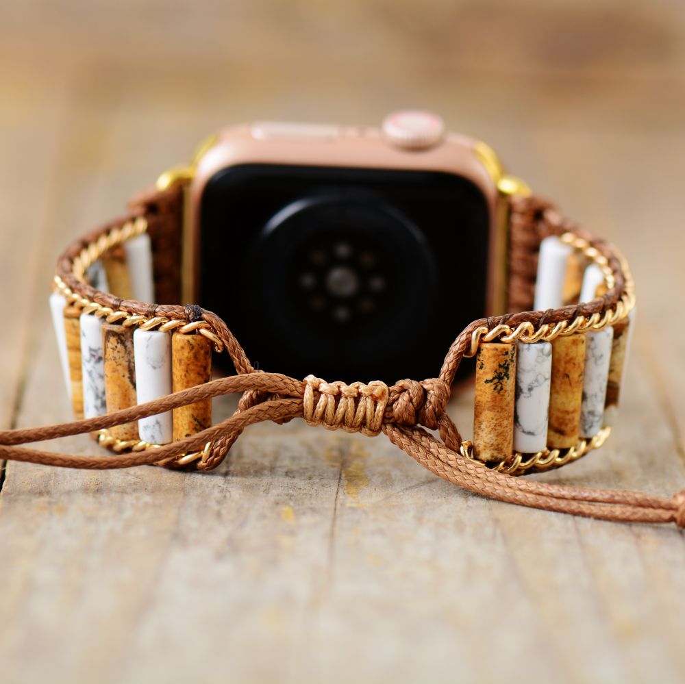 Picture Jasper Apple Watch Strap