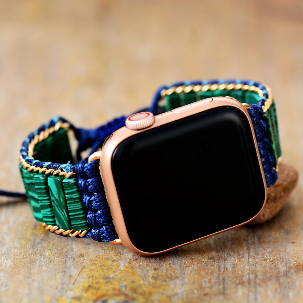 Delicate Malachite Apple Watchband