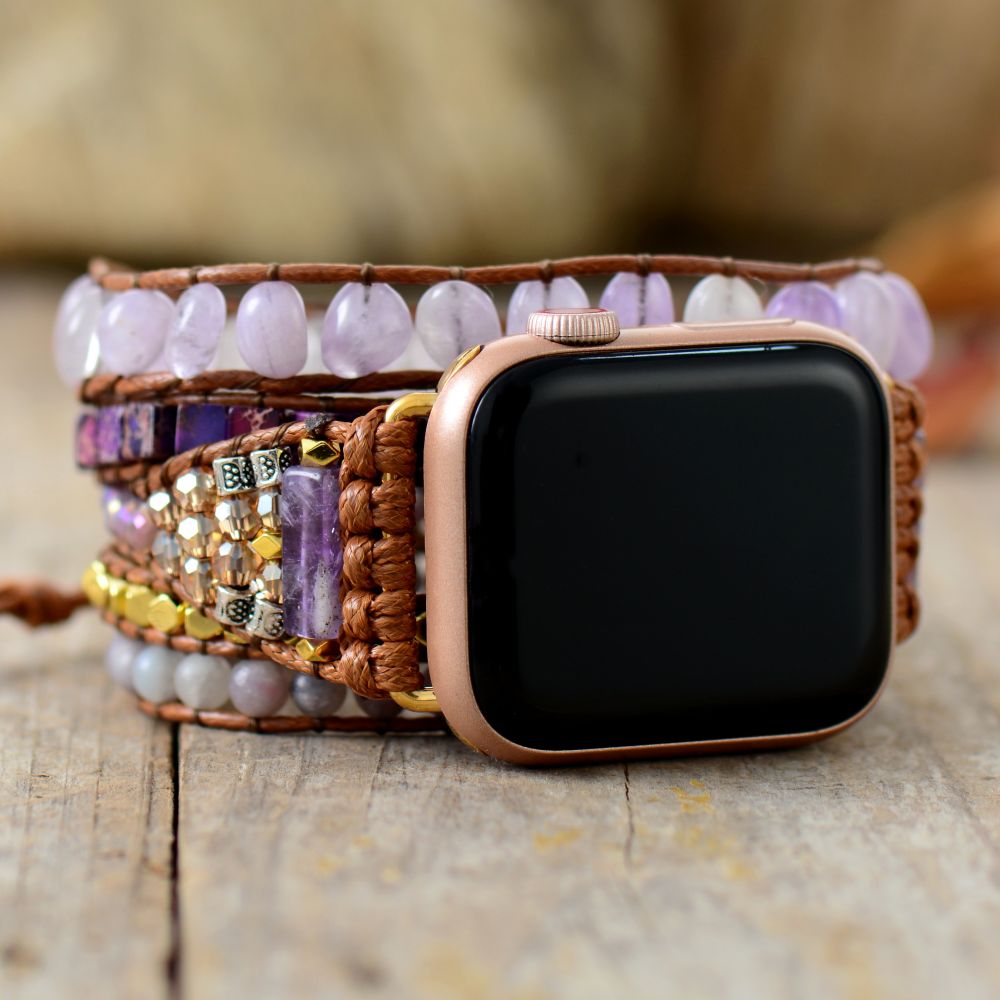 crystal fashion jewelry for Apple watch