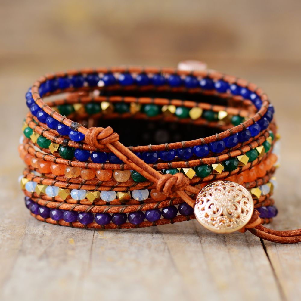 iWatch band beaded wrap bracelet