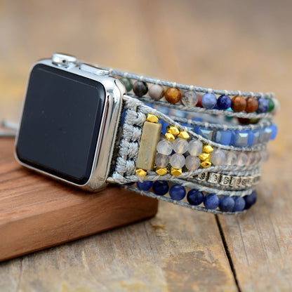 colorful crystal energy band