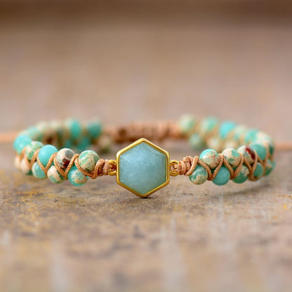 Amazonite Dainty Bracelet