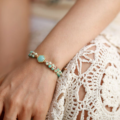 Amazonite Dainty Bracelet