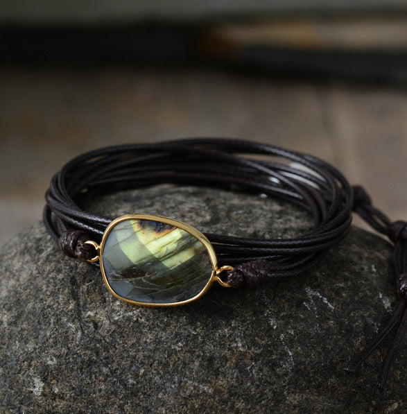 Labradorite Rope Bracelet